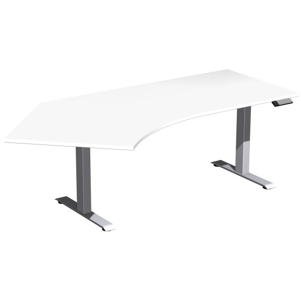 Geramöbel Tisch Elevate Plus 135 2166x1130x630-1280mmsi/ws