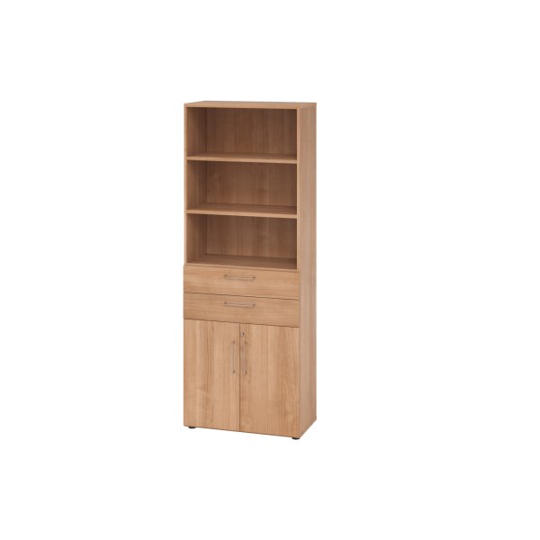 Hammerbacher Kombischrank 6OH Nussbaum/Nussbaum