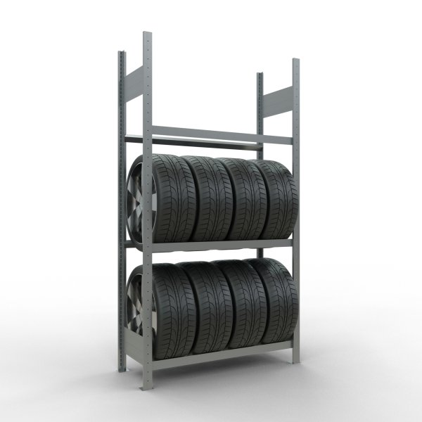 Schulte Reifenregal 200x105x40cm