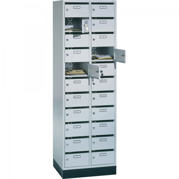 C+P Verteilerschrank 8170211S10007 22Fächer lgr/lgr