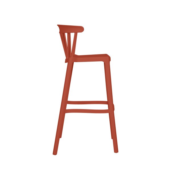 Feros Barstuhl Windson terracotta 4St