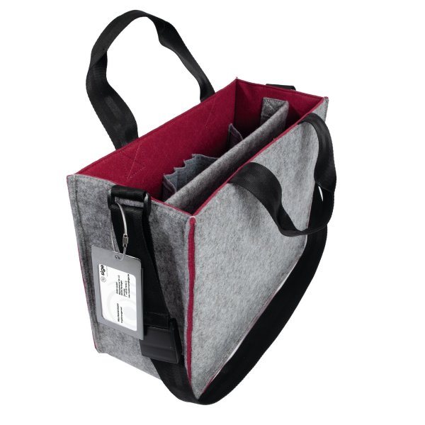 SIGEL Tasche Desk Sharing 36x28x15cm gr/drt