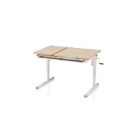 KETTLER Jugendschreibtisch 109,5x53,5-82x71,5cm ws/bu KETTLER Jugendschreibtisch 109,5x53,5-82x71,5cm ws/bu