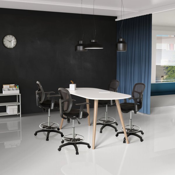 hjh OFFICE Arbeitshocker TOP WORK 108 sw
