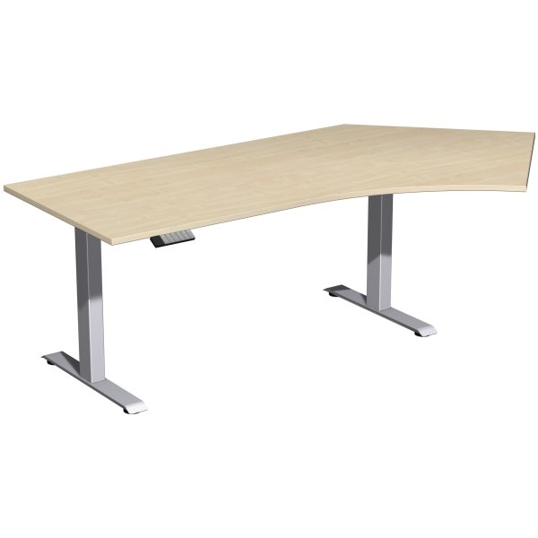 Geramöbel Tisch Elevate Plus 2166x1130x630-1280mm si/ah