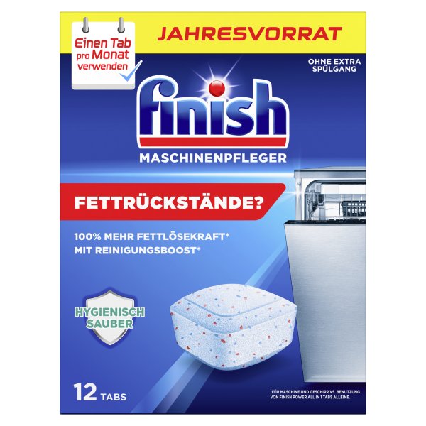 FINISH Spülmaschinenreiniger 3133594 Tabs 12St.