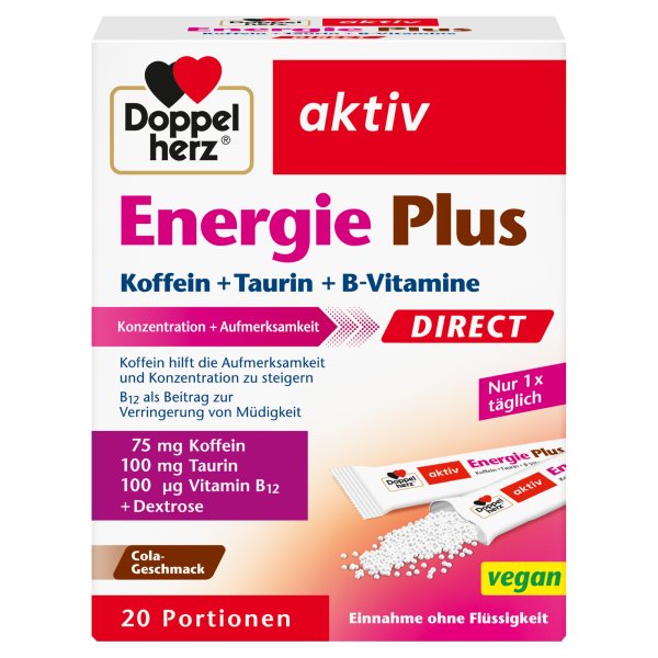 Doppelherz Energie Plus direct 20St