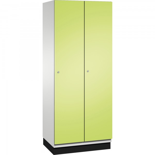 C+P Umkleidespind 4510022S10052 Sockel 2Abteile B800mm lgr/cgn