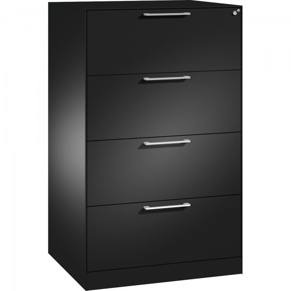 C+P Hängeregistraturschrank Asisto 146223412S10071 A4 2bahnig sgr/sgr