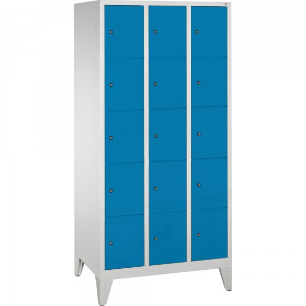 C+P Fächerschrank Classic 8010305S10011 15Fächer lgr/lbl