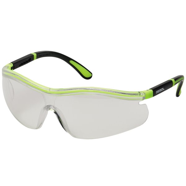 GEBOL Schutzbrille Neon 730406 klar