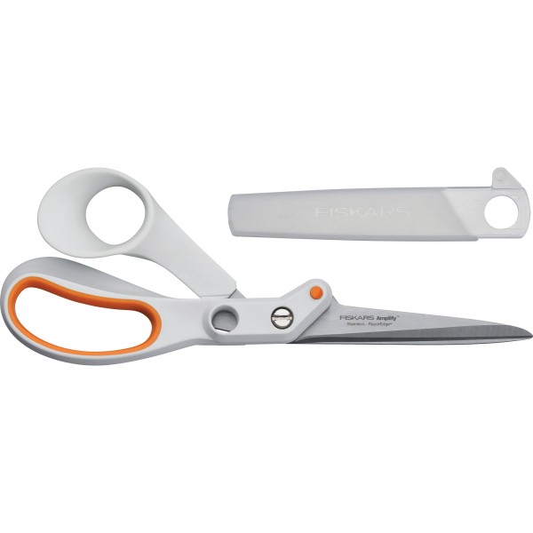 FISKARS Schere Amplify RazorEdge 9-1005223 21cm weiß/orange