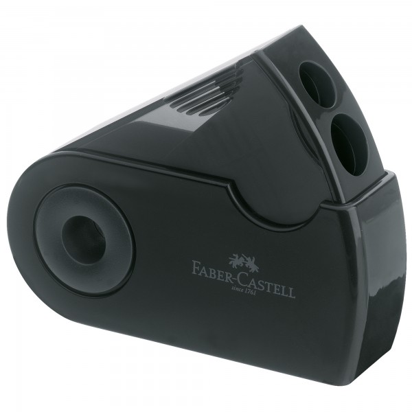 Faber-Castell Doppelspitzdose SLEEVE sw