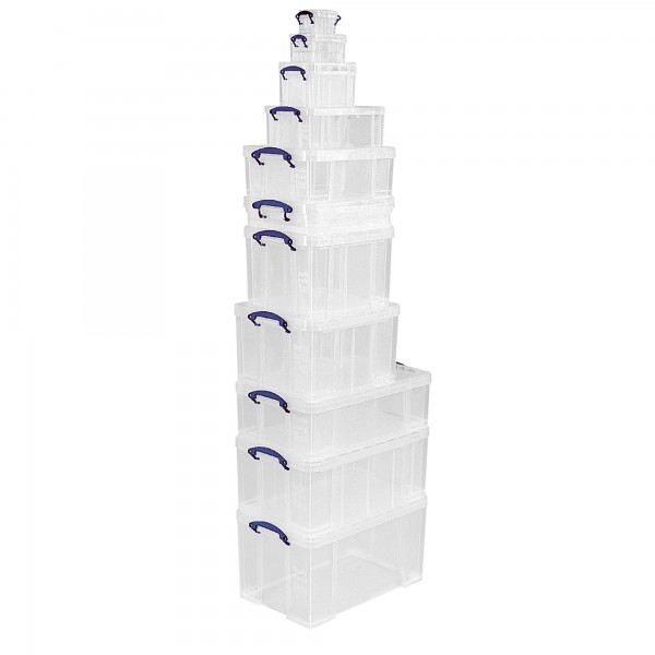 Really Useful Box Archivbox 84C 44x38x71cm 84l transparent