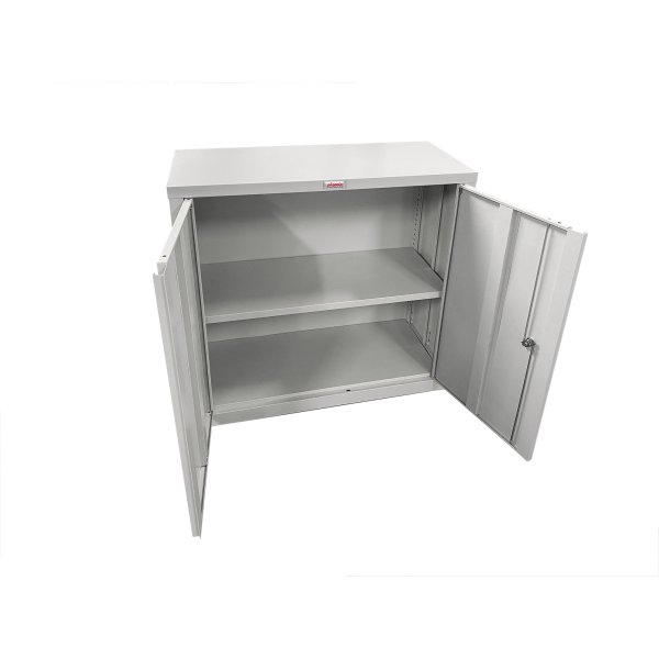 Phoenix Stahlschrank 2Türen 204l Schlüssel gr/gr