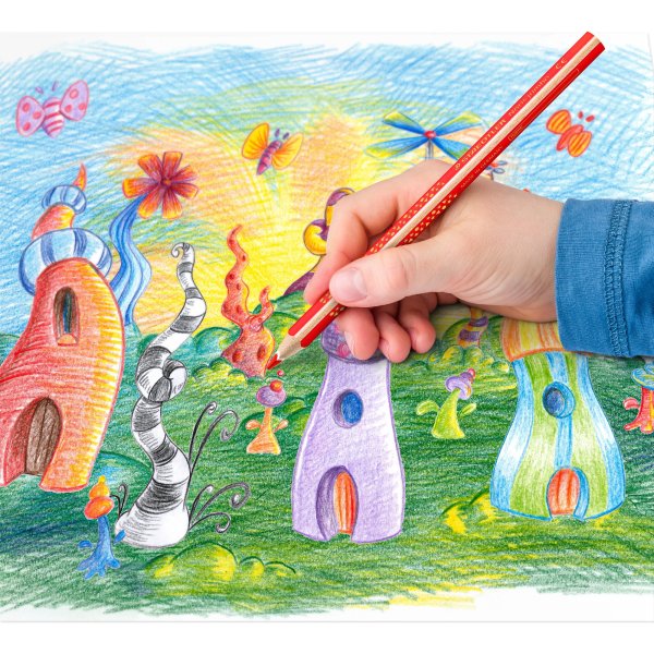 Staedtler Buntstift Noris jumbo sort. 10+2St.