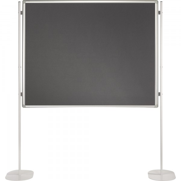 Franken Stellwandtafel PRO PTD830312 120x90cm Filz grau