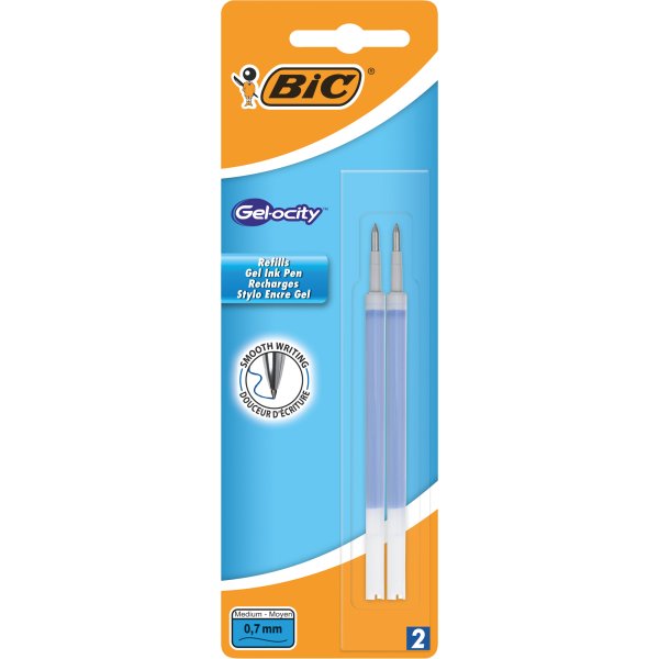 BIC Gelmine 862229 0,3mm blau 2 St./Pack.