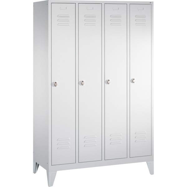 C+P Umkleidespind Classic 801040S10000 4Abteile lgr/lgr
