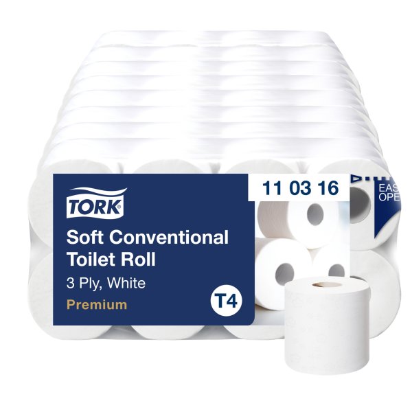 Tork Toilettenpapier Premium 110316 3lagig weiß 8 Rl./Pack.