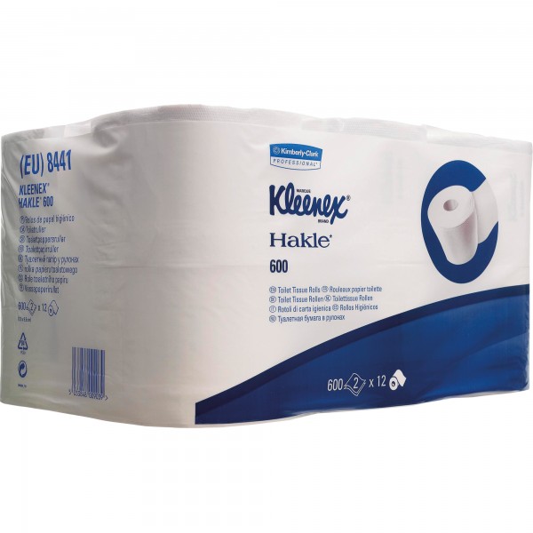 Kleenex Toilettenpapier 2lg 600Bl ws 6St