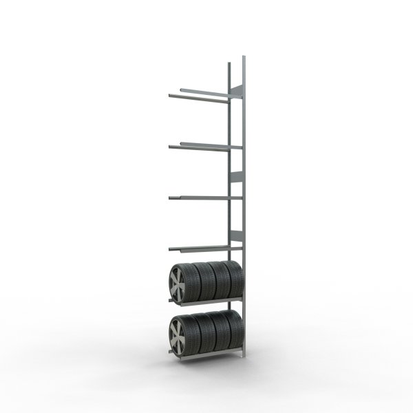 Schulte Anbau-Reifenregal 450x105x40cm