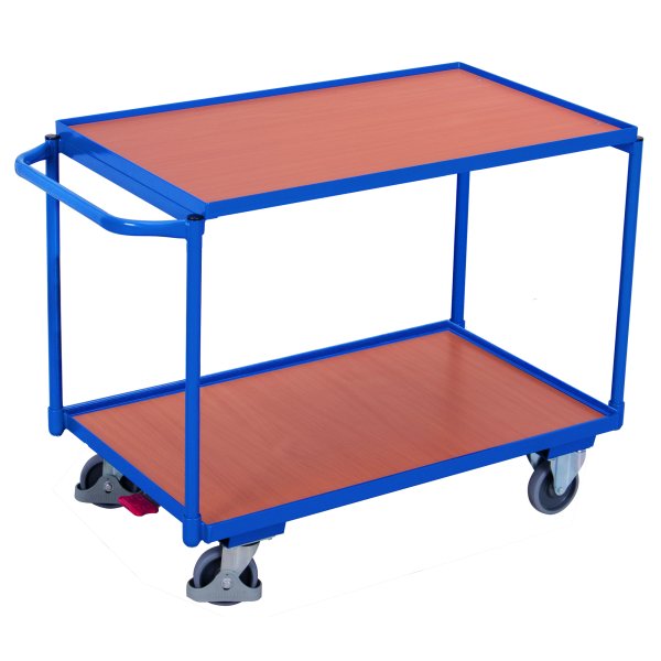 VARIOfit Tischwagen 2Flächen 1025x525x850mm bl