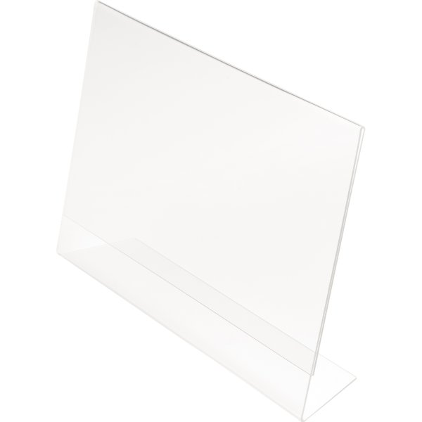 Deflecto Tischaufsteller Classic A4 quer schräg