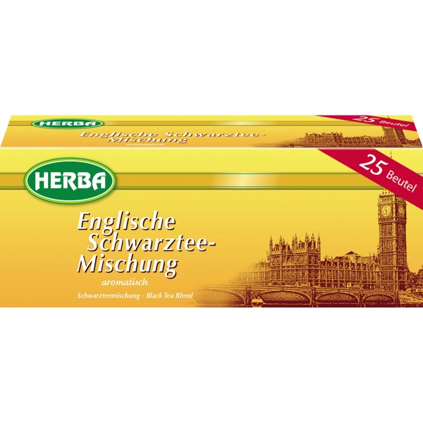 HERBA Tee Engl. Schwarztee 7675 25 St./Pack.