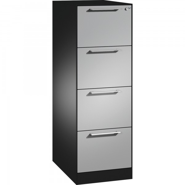 C+P Hängeregistraturschrank Asisto 146225411S10035 A4 1bahnig sgr/lgr