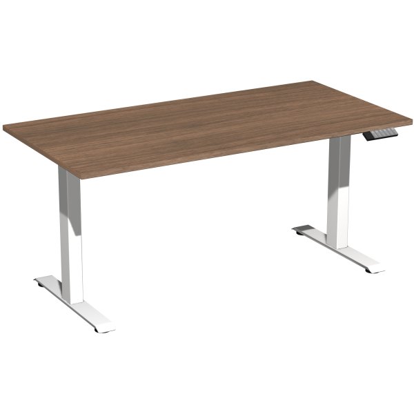 Geramöbel Tisch Elevate Plus 1600x800x630-1280mm ws/nu
