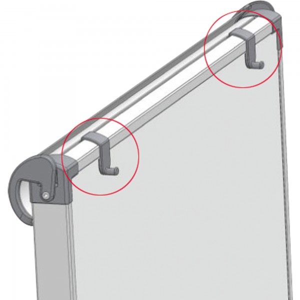 Franken Blockhalter A1070/132CH f. FC81/84/41/43 2 St./Pack.