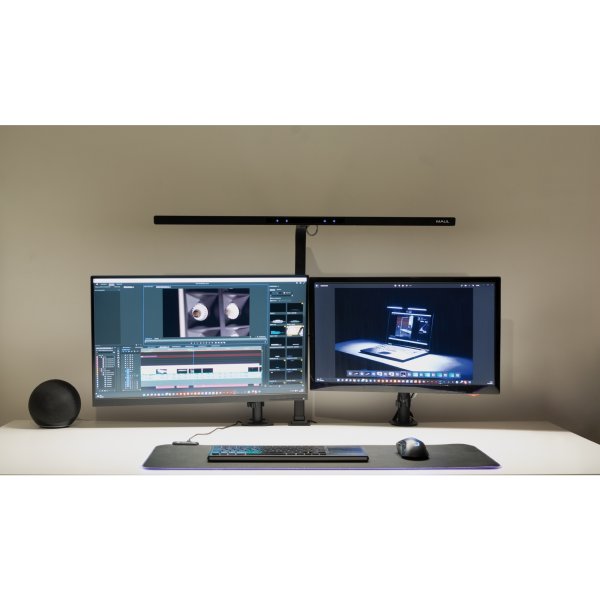 MAUL Monitorleuchte MAULgate colour vario sensor LED sw