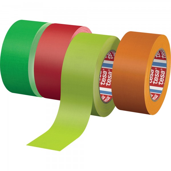 tesa Packband 04671-49 19mmx25m neon-orange