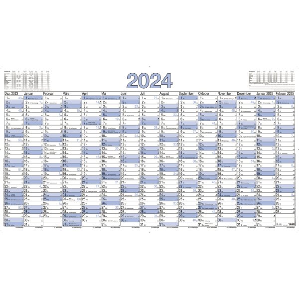 ZETTLER Plakatkalender 917-0015 15M/1S gerollt 5St.