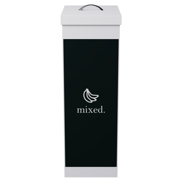 Paperflow Mülltrenner Restmüll 60l ws