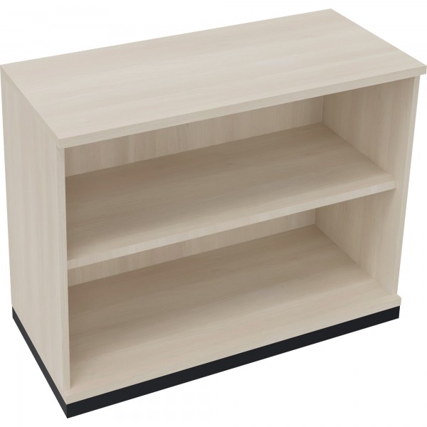 Regal 2OH B1000xT442xH781mm Anthrazit-Metallic/Akazie hell