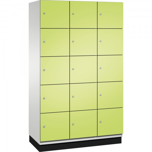 C+P Fächerschrank 4510432S10011 Sockel 15Fächer B1200mm lgr/cgn