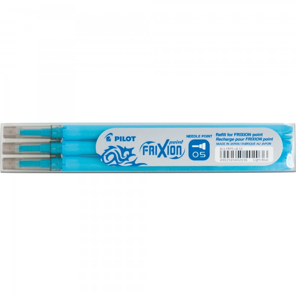PILOT Tintenrollermine Frixion Point 2265010F bl 3 St./Pack.