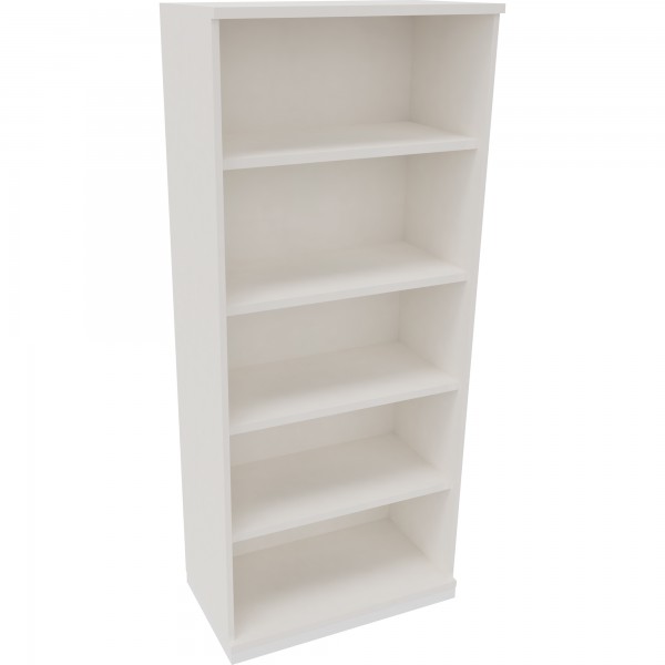 Regal 5OH B800xT442xH1869mm Verkehrsweiß/Diamant Weiß