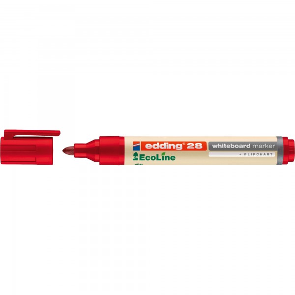 edding Boardmarker 28 EcoLine 4-28002 1,5-3mm Rundspitze rot