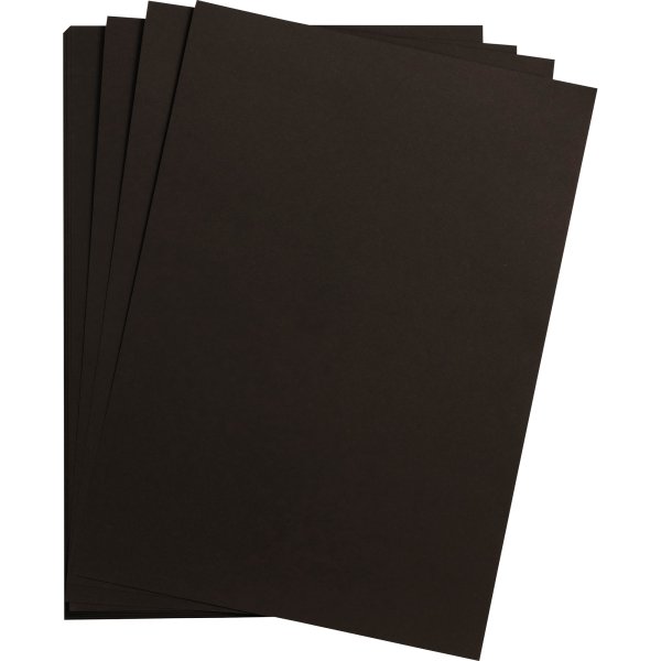 Clairefontaine Fotokarton 48050C A3 schwarz 25 Bl./Pack.