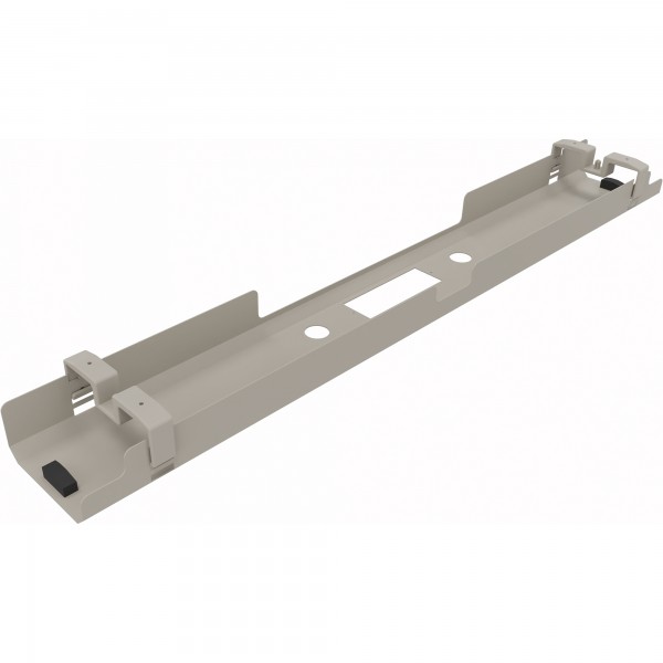 Kabelkanal horizontal beidseitig abklappbar für Tische B1600mm si