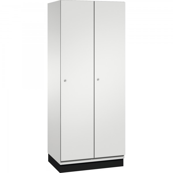 C+P Umkleidespind 4510022S10012 Sockel 2Abteile B800mm lgr/lgr