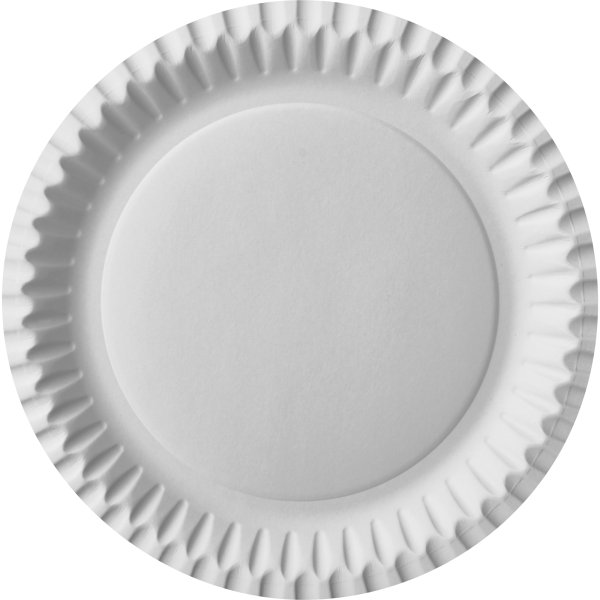 Papstar Teller rund weiss 100 St./Pack.