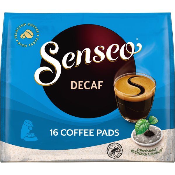 Senseo Kaffeepad Entkoffeiniert 4051959 16 St./Pack.