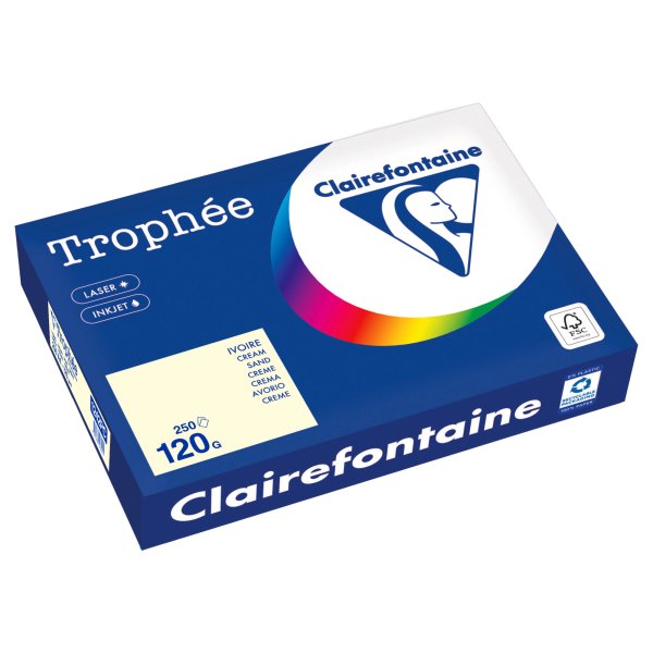 Clairefontaine Kopierpapier A4 120g sa 250Bl