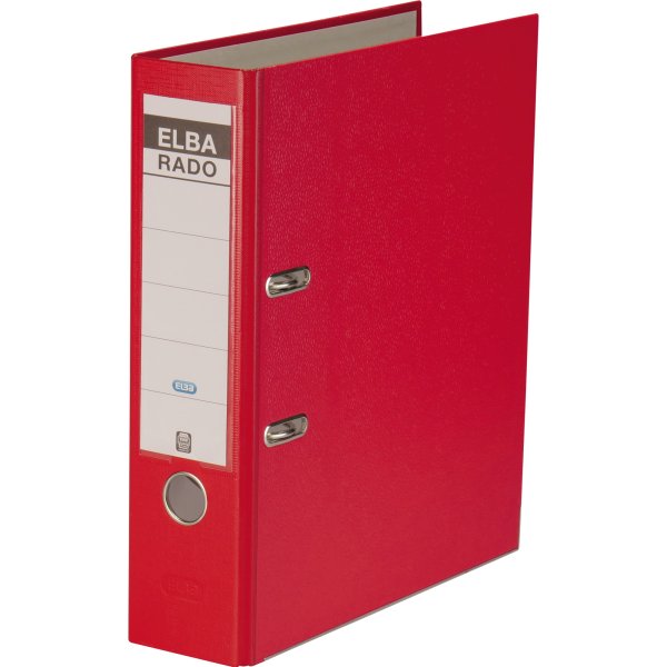 ELBA Ordner Rado brillant 100022616 breit rot