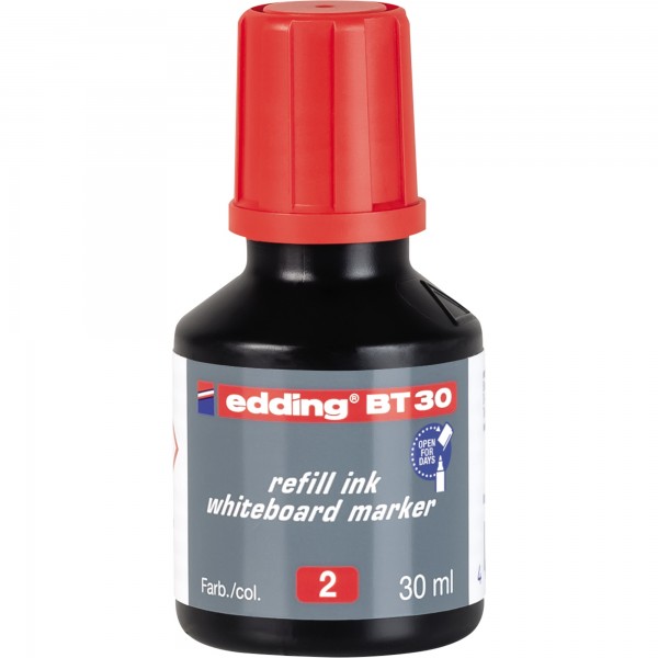 edding Nachfülltusche BT30 für edding 250 30ml rot