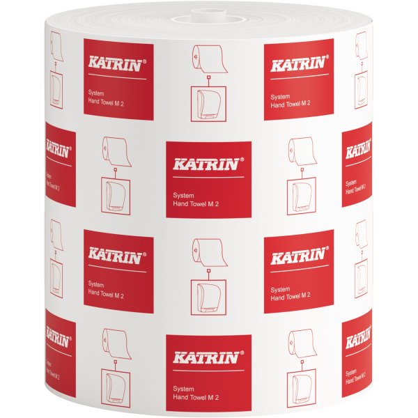 Katrin Handtuchrolle System Towel M2 460102 160m weiß 6 Rl./Pack.